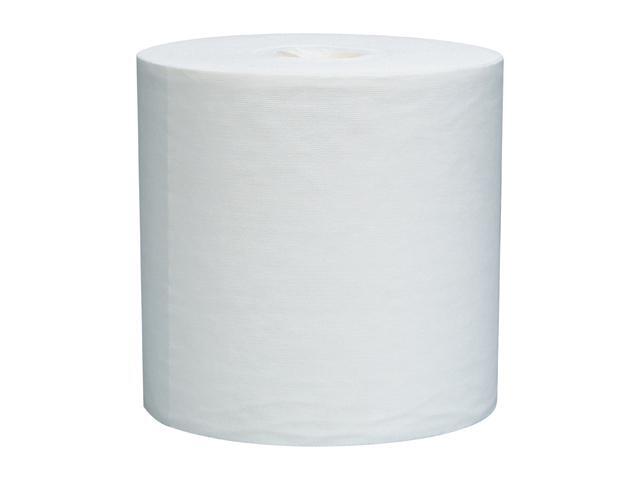 WypAll L40 Disposable Cleaning and Drying Towels (05007), Limited Use Towels, White, 1 Jumbo Roll per Case, 750 Sheets per Roll