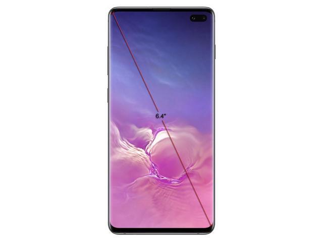 Samsung Galaxy S10+ G975 128GB Unlocked GSM LTE Phone with Triple 12 MP + 12 MP + 16 MP Rear Camera - Prism Black (International Version)