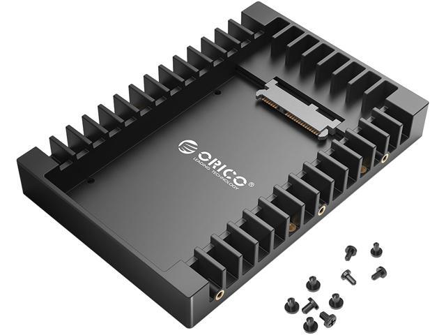 ORICO 2.5 SSD SATA to 3.5 Hard Drive Adapter Internal Drive Bay Converter Mounting Bracket Caddy Tray for 7 / 9.5 / 12.5mm 2.5 inch HDD / SSD with...