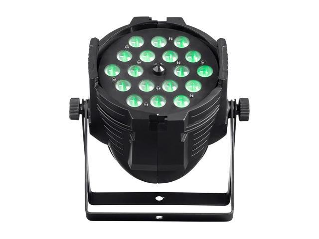 Monoprice Stage Wash PAR Stage Light With Zoom (RGBWA-UV), 18W, 18x LED - Stage Right Series
