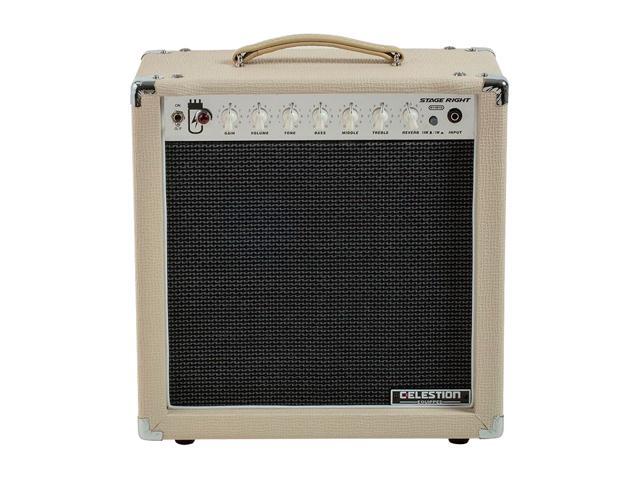 Stage Right by Monoprice 15-Watt 1x12 Guitar Combo Tube Amp with Celestion Speaker and Spring Reverb