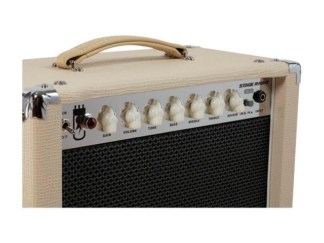 Stage Right by Monoprice 15-Watt 1x12 Guitar Combo Tube Amp with Celestion Speaker and Spring Reverb