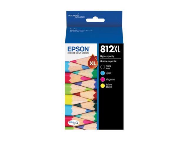 Epson - 812 DURABrite Ultra Ink High Capacity Black & Color Cartridge Combo Pack (T812XL-XCS) - image 2