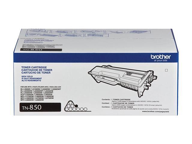 Brother TN850 High Yield Toner Cartridge - Black