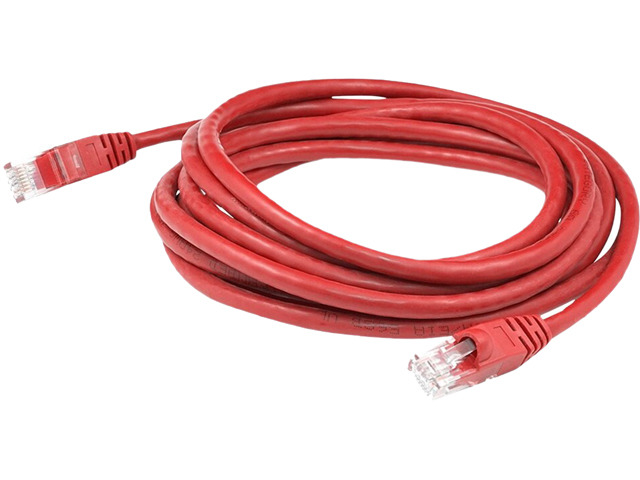 AddOn CAT6 UTP PVC Copper Patch Cable, 1ft - Red
