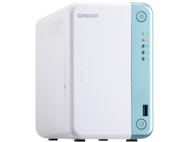 QNAP TS-251D-4G NAS TS-251D-4G 2Bay SATA Celeron J4005/4025 Dual-core 2.5GHz 4GB DDR4