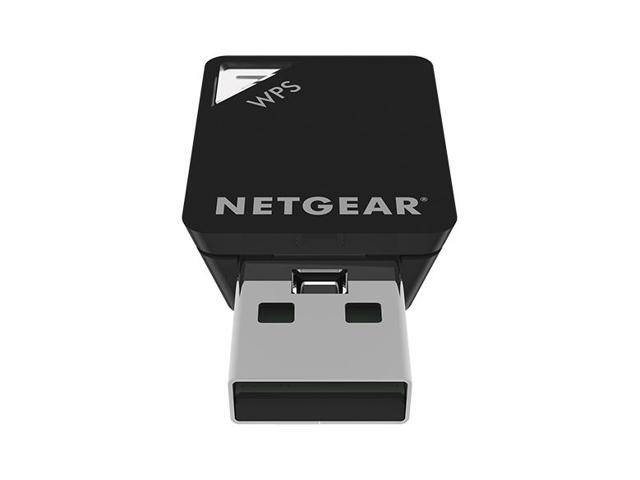 Netgear AC600 IEEE 802.11ac Wi-Fi USB Mini Adapter, A6100-10000S