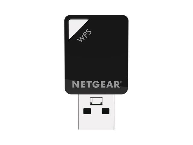 Netgear AC600 IEEE 802.11ac Wi-Fi USB Mini Adapter, A6100-10000S
