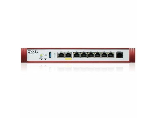Zyxel ZyWALL USG FLEX 100HP Network Firewall - 8Port - Gigabit Ethernet - 2.93 Gbit/s Firewall Throughput - 25 VPN - 7x RJ-45 (USGFLEX100HP)