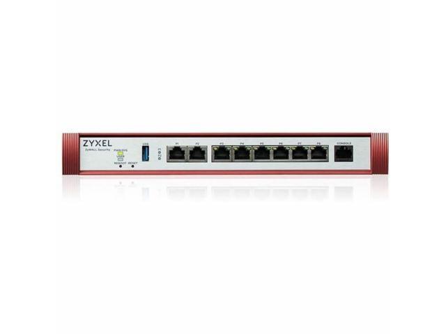ZyXEL High Speed UTM Cyber Security and VPN Firewall, Hardware Only, Nebula Cloud Option, 2 Multi-Gig 2.5G Ports, USGFLEX200H