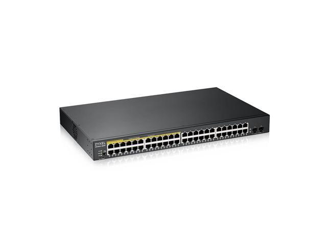 ZyXEL 48-port GbE Smart Managed PoE Switch with GbE Uplink GS1900-48HPV2