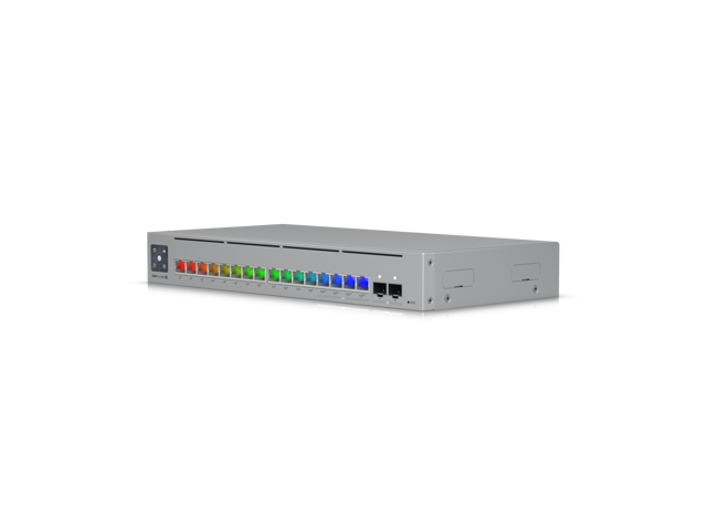 Ubiquiti Pro Max 16 PoE, 16-Port Layer 3 PoE Switch (USW-Pro-Max-16-PoE (180W))