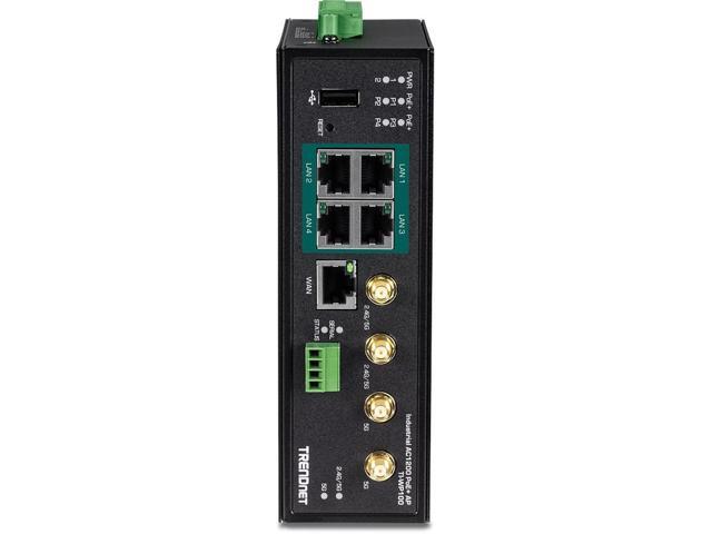TRENDnet TI-WP100 Wi-Fi 5 IEEE 802.11ac Ethernet Wireless Router - TAA Compliant