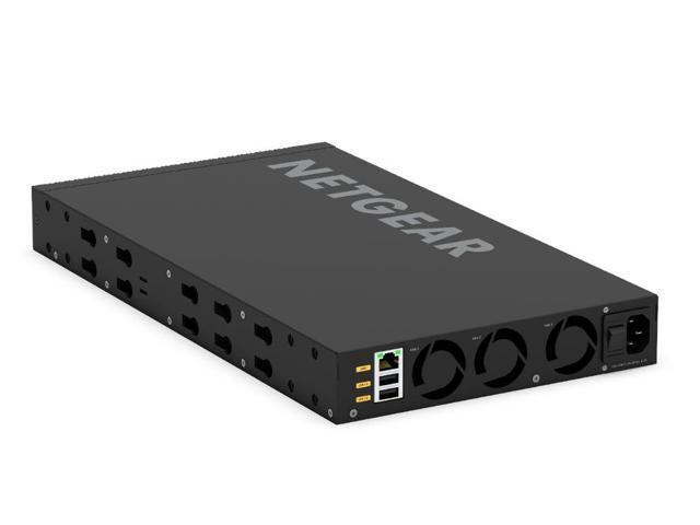 Netgear AV Line M4350-12X12F 12-Port Ethernet Manageable 10 Gigabit Ethernet Switch, XSM4324-100NES