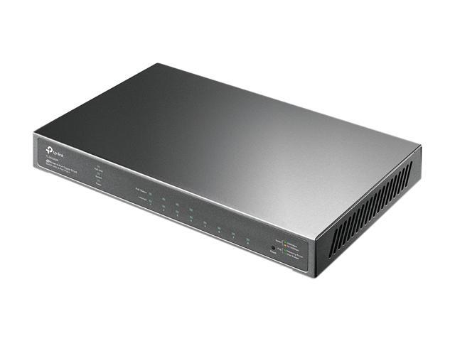 TP-Link TL-SG2008P Jetstream 8 Port Gigabit Smart Managed PoE Switch 4 PoE+ Port @ 62W Omada SDN Integrated PoE Recovery IPv6 Static...