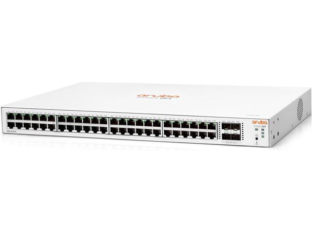 Aruba Instant On 1830 48-Port Gb Smart Switch - 48x 1G 4X SFP US Cord (JL814A#ABA)