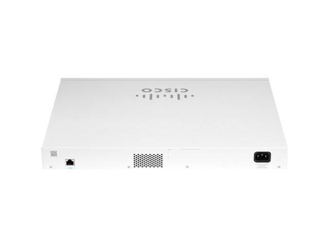 Cisco CBS220-48FP-4X Smart Switch 48 Port GE Full PoE 4x10G SFP+ 3-Year Limited Hardware Warranty (CBS220-48FP-4X-NA)