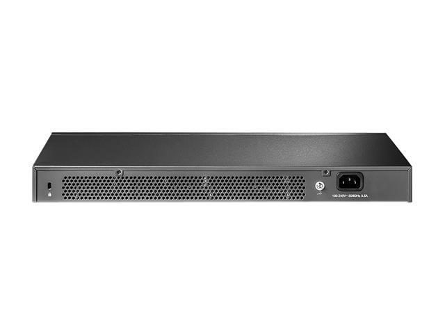 TP-Link TL-SG3428X 24 Port Gigabit Switch, 4 x 10GE SFP+ Slots L2+ Smart Managed Omada SDN Integrated IPv6 Static Routing Support QoS,...