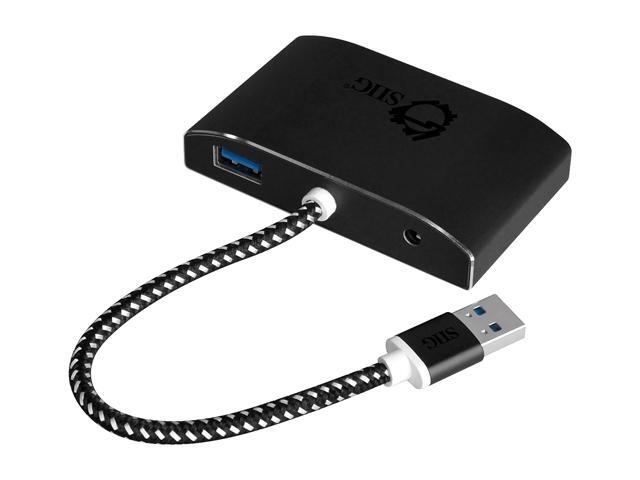 Quickly Adds Four Usb 3.0 Ports To Your Computer And Provides Optional Power Ada