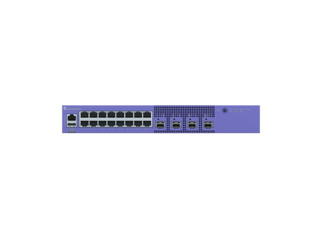 Extreme Networks 5320 16-Port 30W PoE Switch w/ AC power, 4 x 1/10Gb SFP+ uplink ports 5320-16P-4XE