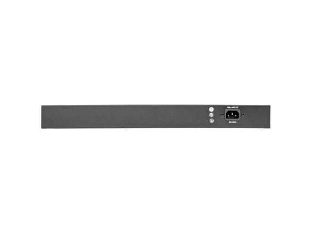 Eaton Tripp Lite Series 24-Port Managed Gigabit Ethernet Switch with PoE+ Layer 2 1 Gbps 2x GbE SFP Ports 370W PoE 1U Rack/Desktop - NGS24C2POE-1
