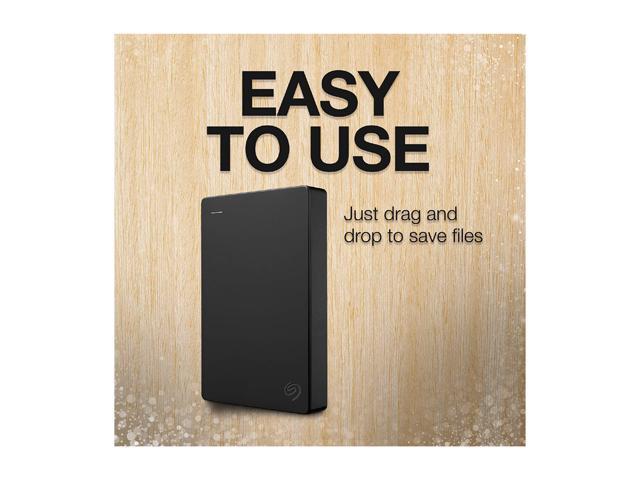 Seagate - 4TB External USB 3.0 Portable Hard Drive with Rescue Data Recovery Services - Black - image 4