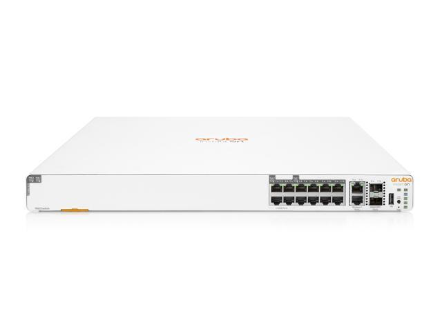 HPE Networking Instant On Switch 8p Gigabit CL4 4p SR2.5G CL6 PoE 2p 10GBT 2p SFP+ 480W 1960 (S0F35A#ABA)