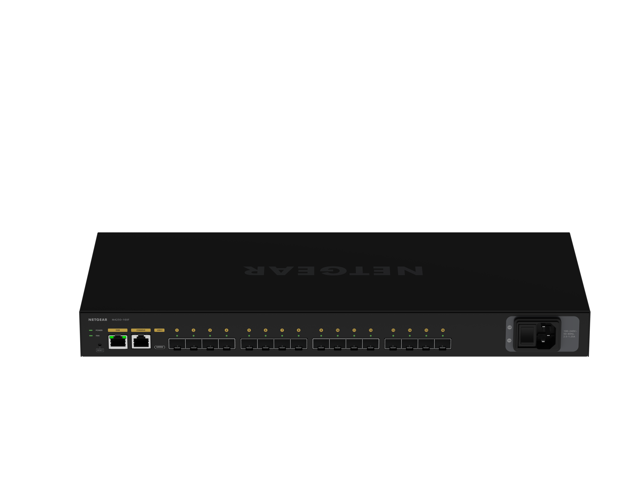 Netgear AV Line XSM4216F Fully Managed M4250 16 x 1G/10G Fiber SFP+ Switch, XSM4216F-100NAS