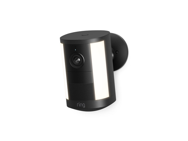 Ring Spotlight Cam 2K (2nd Gen), Battery, 6x Enhanced Zoom, 550 Lumen Spotlight, Advanced Motion Detection, Wi-Fi, Black