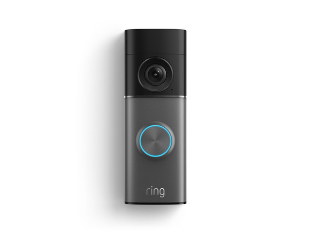 Ring Wired Doorbell Pro (3rd Gen) Video Doorbell Camera, Retinal 4K, 10x Enhanced Zoom, 3D Motion Detection, Deep Silver