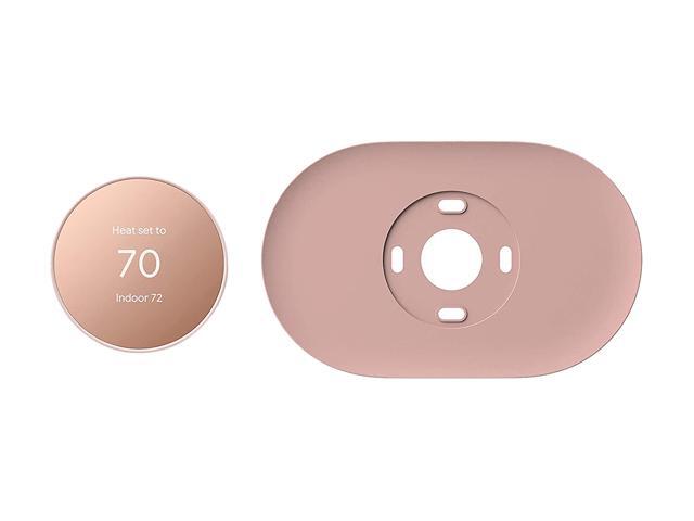 Google - Nest Smart Programmable Wifi Thermostat - Sand - image 3