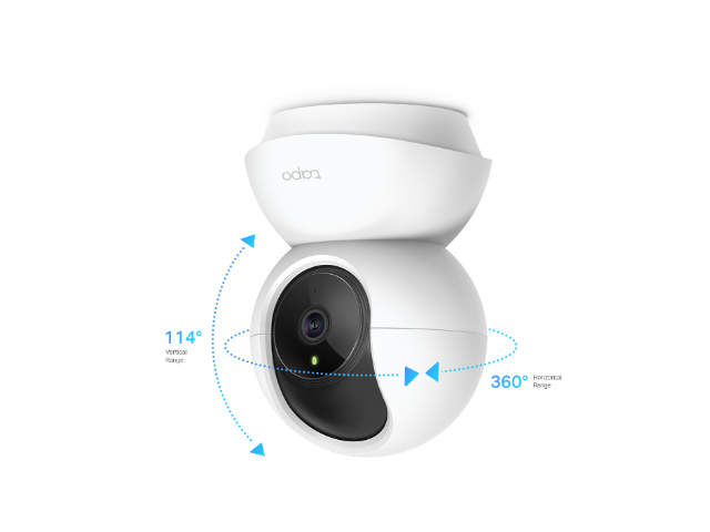 TP-Link Tapo Pan/Tilt Security Camera for Baby Monitor, Pet Camera w/ Motion Detection, 1080P, 2-Way Audio, Night Vision, Cloud & SD Card Storage,...