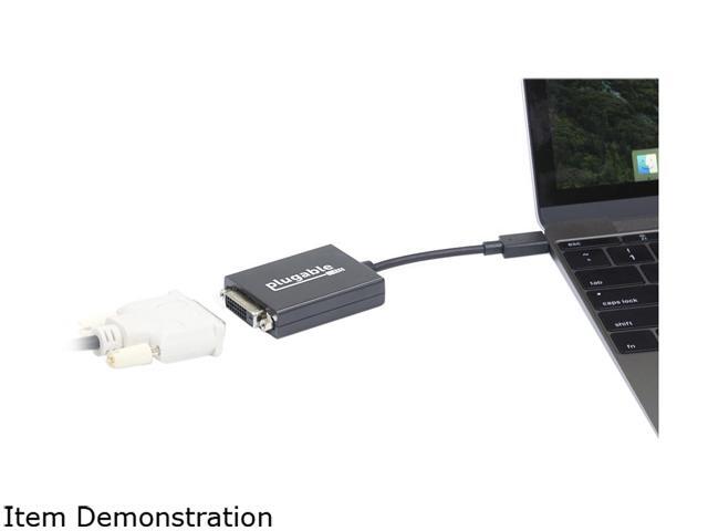 Plugable USB-C to DVI Adapter, Display up to 1920x1200 - image 2