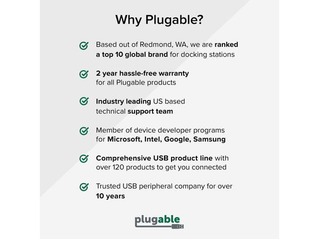 Plugable USB-C to HDMI adapter, HDMI 2.0, USB4 / Thunderbolt Adapter for 4K Monitor up to 4K 60Hz - image 6
