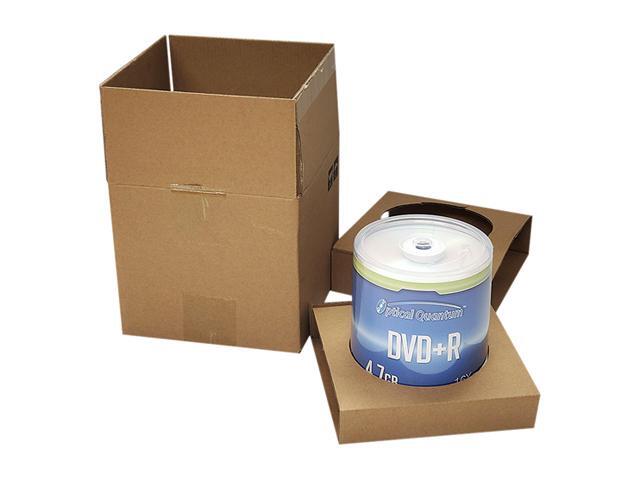 Optical Quantum 4.7GB 16X DVD+R Logo Top 100 Packs Spindle Disc Model OQDPR16LT-BX