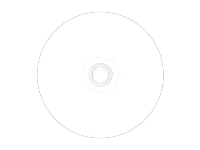 PlexDisc 4.7GB 8X DVD-R White Inkjet Hub Printable 100 Packs Disc Model 637-215-BX