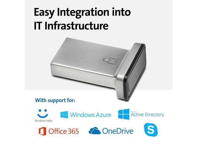 Kensington VeriMark IT Fingerprint Key - FIDO2/WebAuth, Windows Hello & Windows Hello for Business (K64704WW)