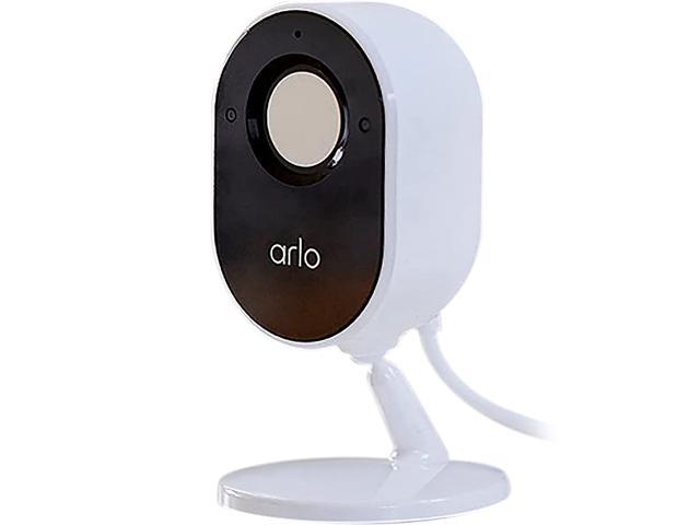 Arlo Essential Indoor Camera - 1080p Video with Privacy Shield, Plug-in, Night Vision, 2-Way Audio, Siren, Direct to WiFi No Hub Needed, Wireless.