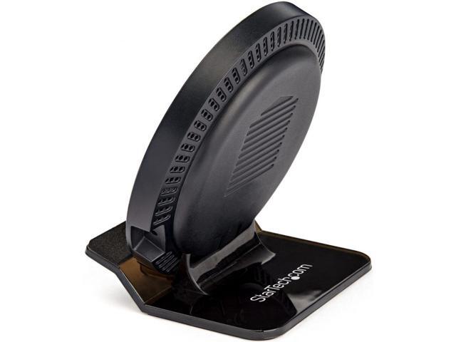 StarTech 15W Qi Wireless Charging Stand Black QWCHSTAND