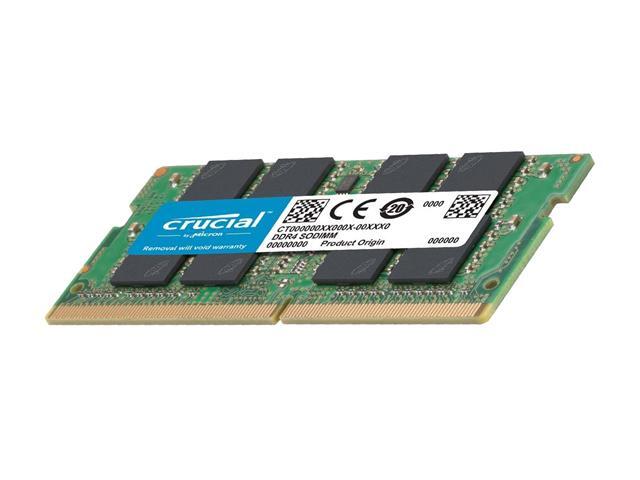 Crucial 16GB Kit (8GBx2) DDR4 2400 MT/S (PC4-19200) SR x8 SODIMM 260-Pin Memory - CT2K8G4SFS824A