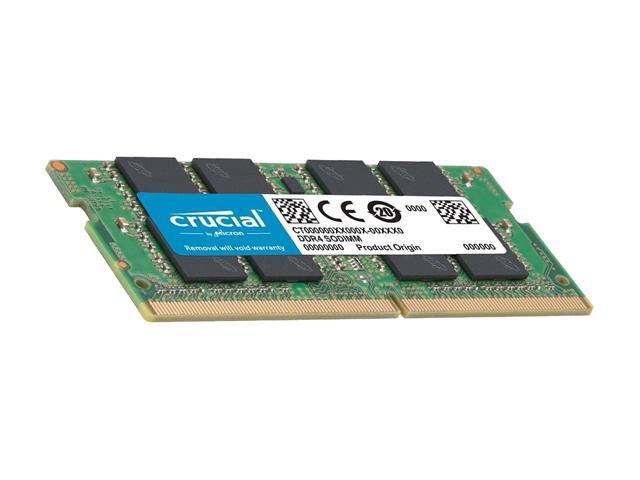 Crucial 16GB Kit (8GBx2) DDR4 2400 MT/S (PC4-19200) SR x8 SODIMM 260-Pin Memory - CT2K8G4SFS824A
