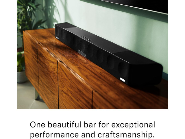 SENNHEISER AMBEO Soundbar Max - Soundbar for TV with 13 Speakers - 5.1.4 Sound Experience with Dolby Atmos & DTS:X, Home Theater Audio with deep...