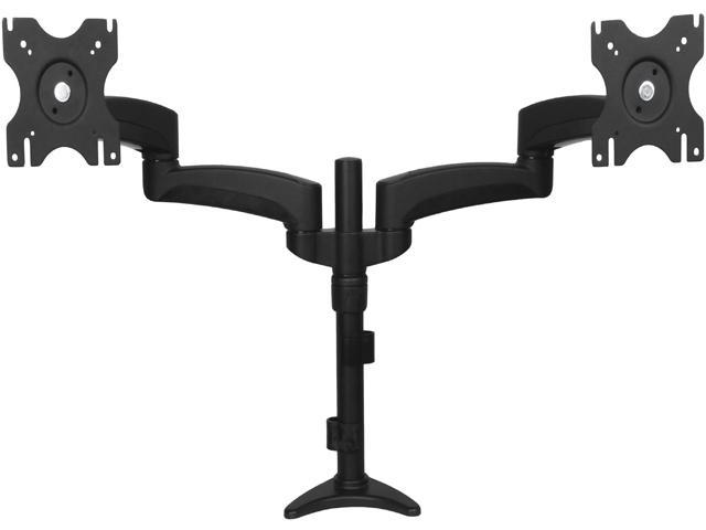 StarTech ARMDUAL Dual Monitor Stand - Grommet or Desk Mount - Monitors up to 24' - VESA Monitor Stand - Double Monitor Arm