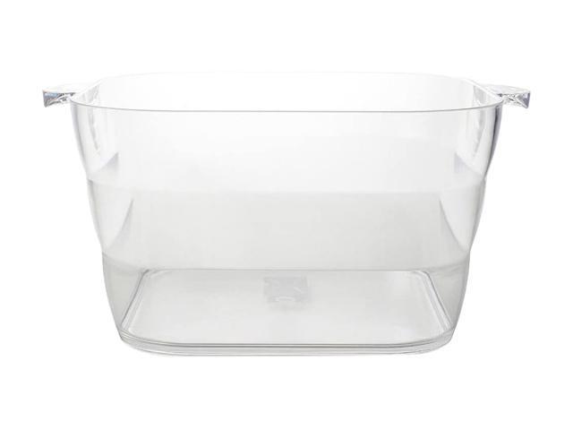 Prodyne Big Square Party Tub, Clear AB18