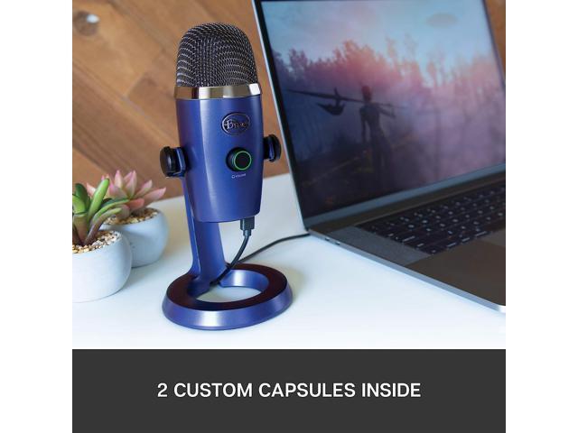 Blue Yeti Nano Premium USB Microphone for PC, Mac, Gaming, Recording, Streaming, Podcasting, Condenser Mic with Blue VO!CE Effects, Cardioid and...