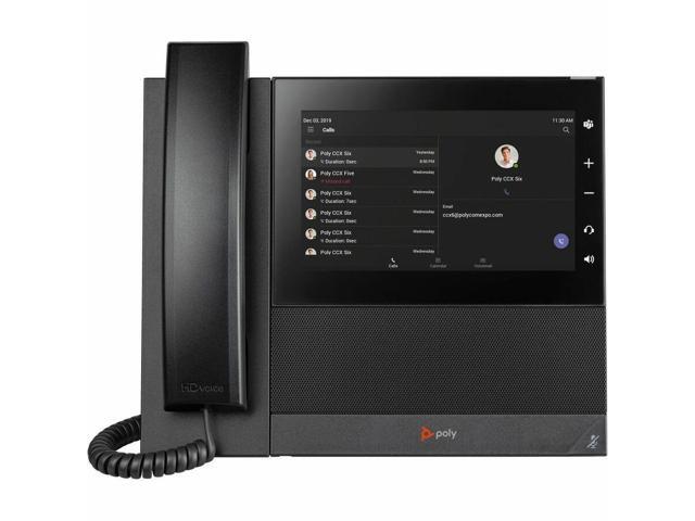 HP Poly CCX 600 Business Media Phone for Microsoft Teams and PoE-enabled 82Z84AA