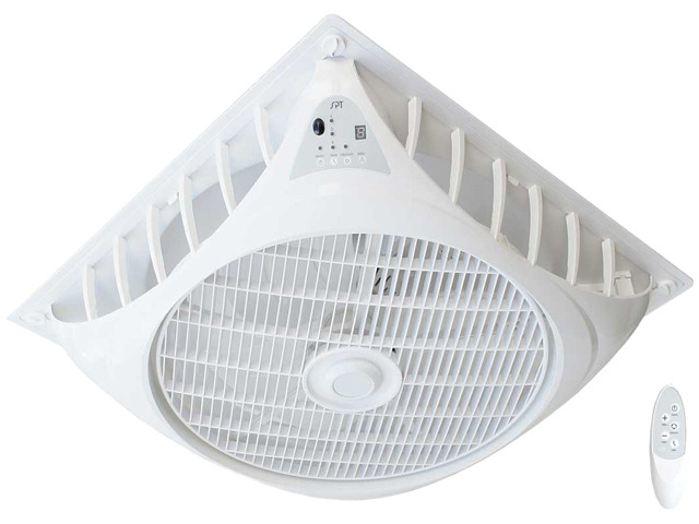 Sunpentown SF-1691C 16 in. White DC-Motor Drop Ceiling Fan