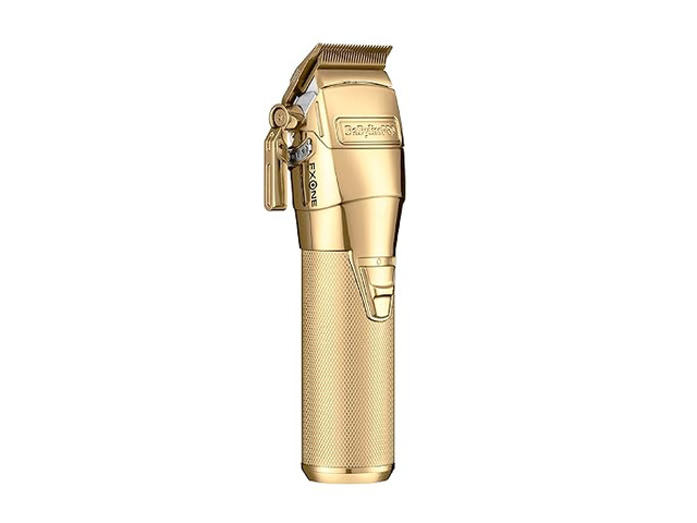 BaBylissPRO FXON GOLDFX Clipper, Professional Cordless Clipper For Men, USB-C with Interchangeable Battery, FX899G