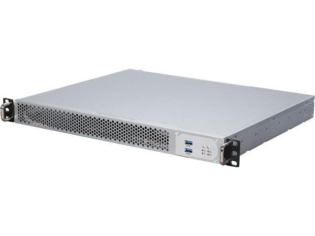 In Win IW-RF100-S315 1U Short-depth Rackmount Server Chassis with Single 315W Power Supply, with Front or Rear I/O Access