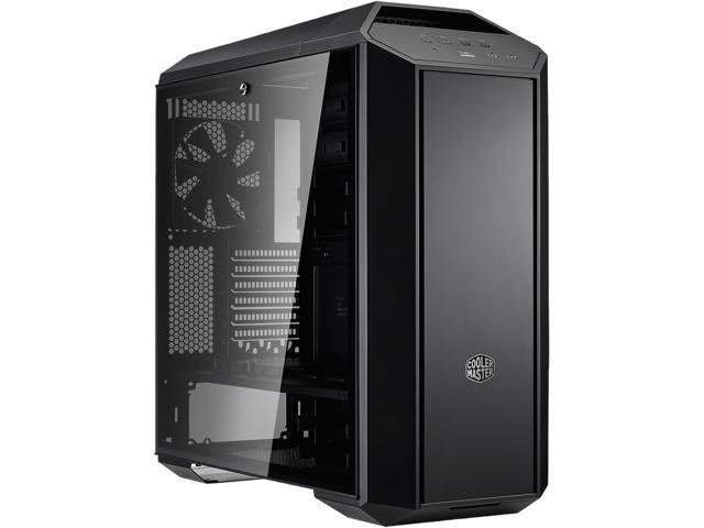 Cooler Master MasterCase MC500P Mid-Tower Case w/ FreeForm Modular, Front Mesh Ventilation, Solid/Mesh Front Option, Tempered Glass Side Panel & .